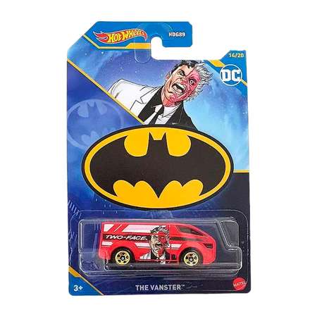 Машинка 1 шт Hot Wheels коллекция Бэтмен The Vanster