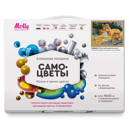 Алмазная мозаика Molly Самоцветы