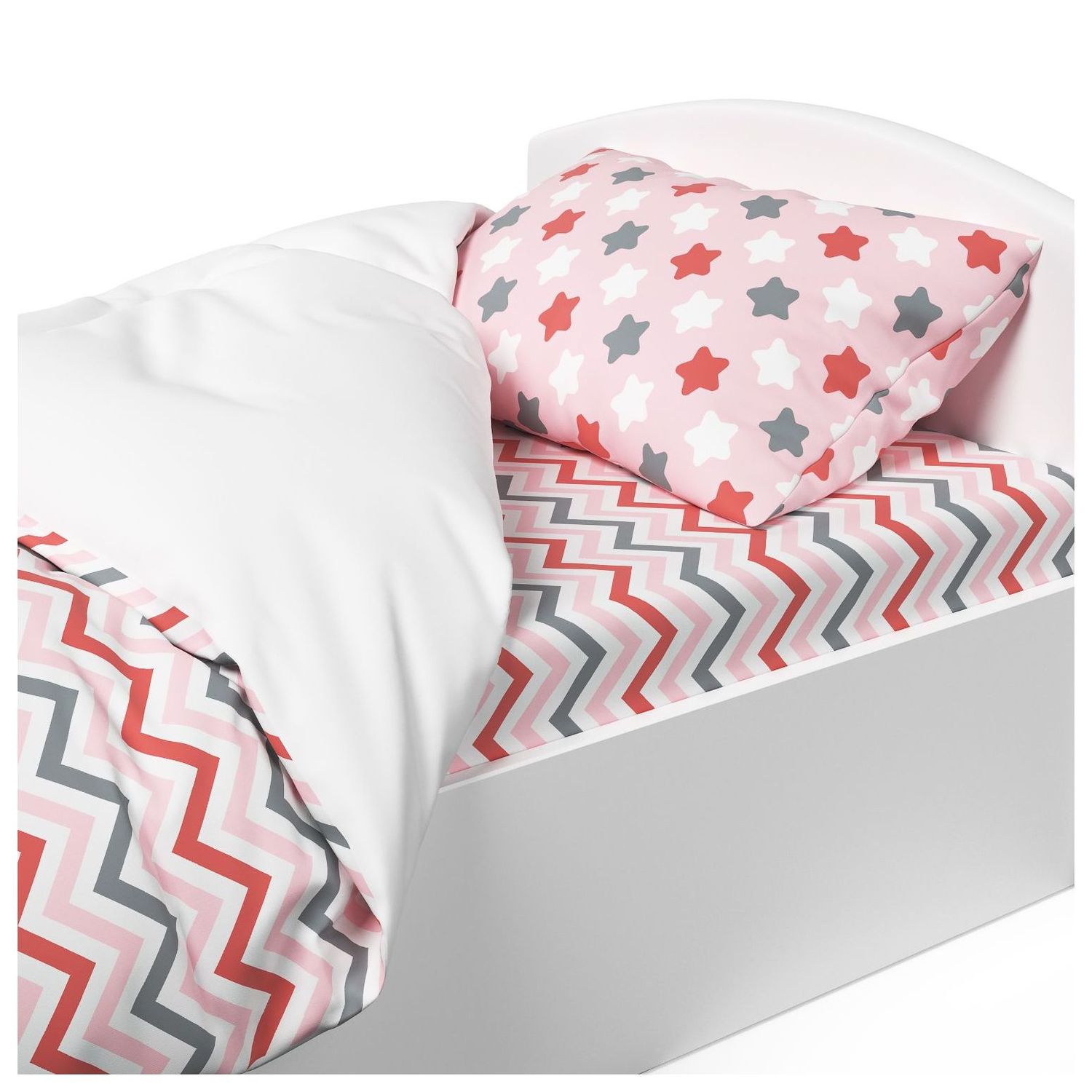 Комплект постельного белья Капризун Розовый мир 1.5спальный 3предмета - фото 6