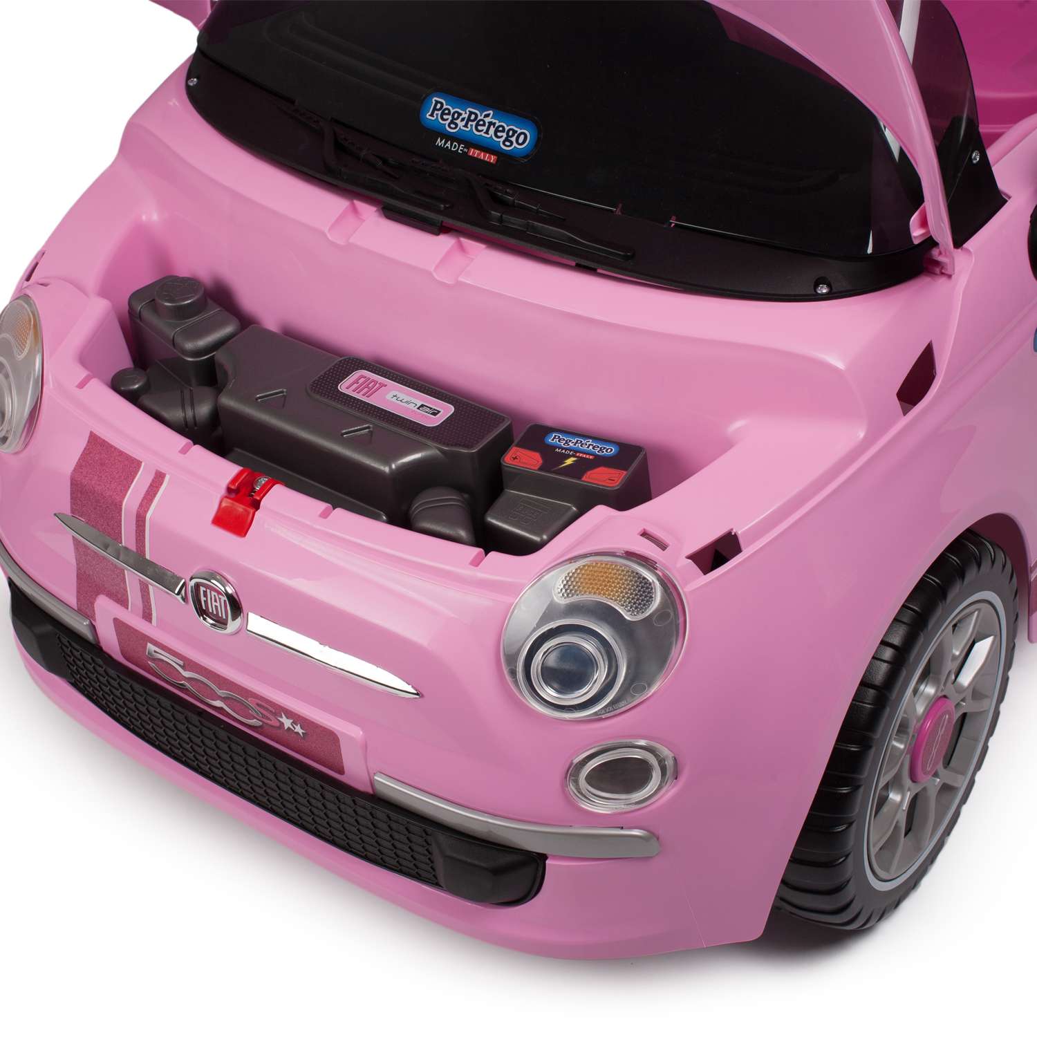 Электромобиль Peg-Perego Fiat 500 Star Розовый IGED1172 - фото 8