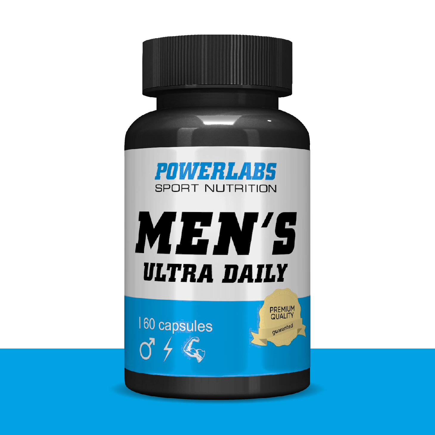 Витамины для мужчин Powerlabs 60 капсул - фото 1