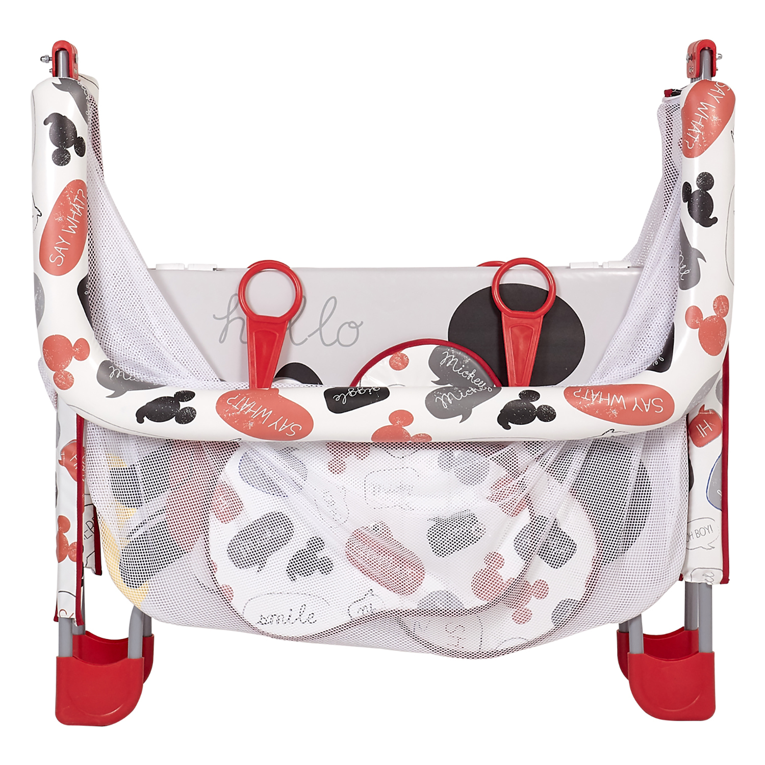 Манеж Polini kids Disney baby Comfort Микки Маус Серый 0002108-7 - фото 9