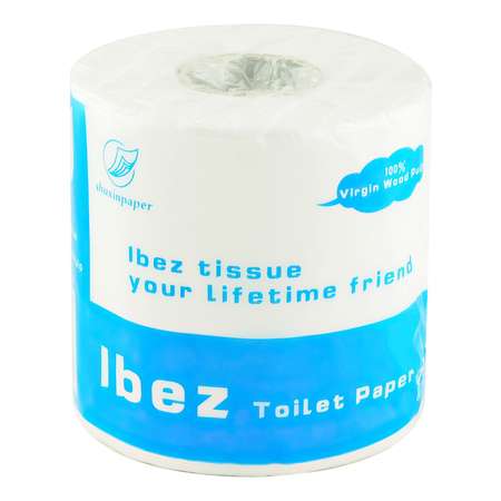 Туалетная бумага IBEZ премиальная трехслойная 10 рулонов в упаковке 140 г 30 м