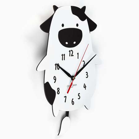 Часы настенные Соломон «Корова» с маятником