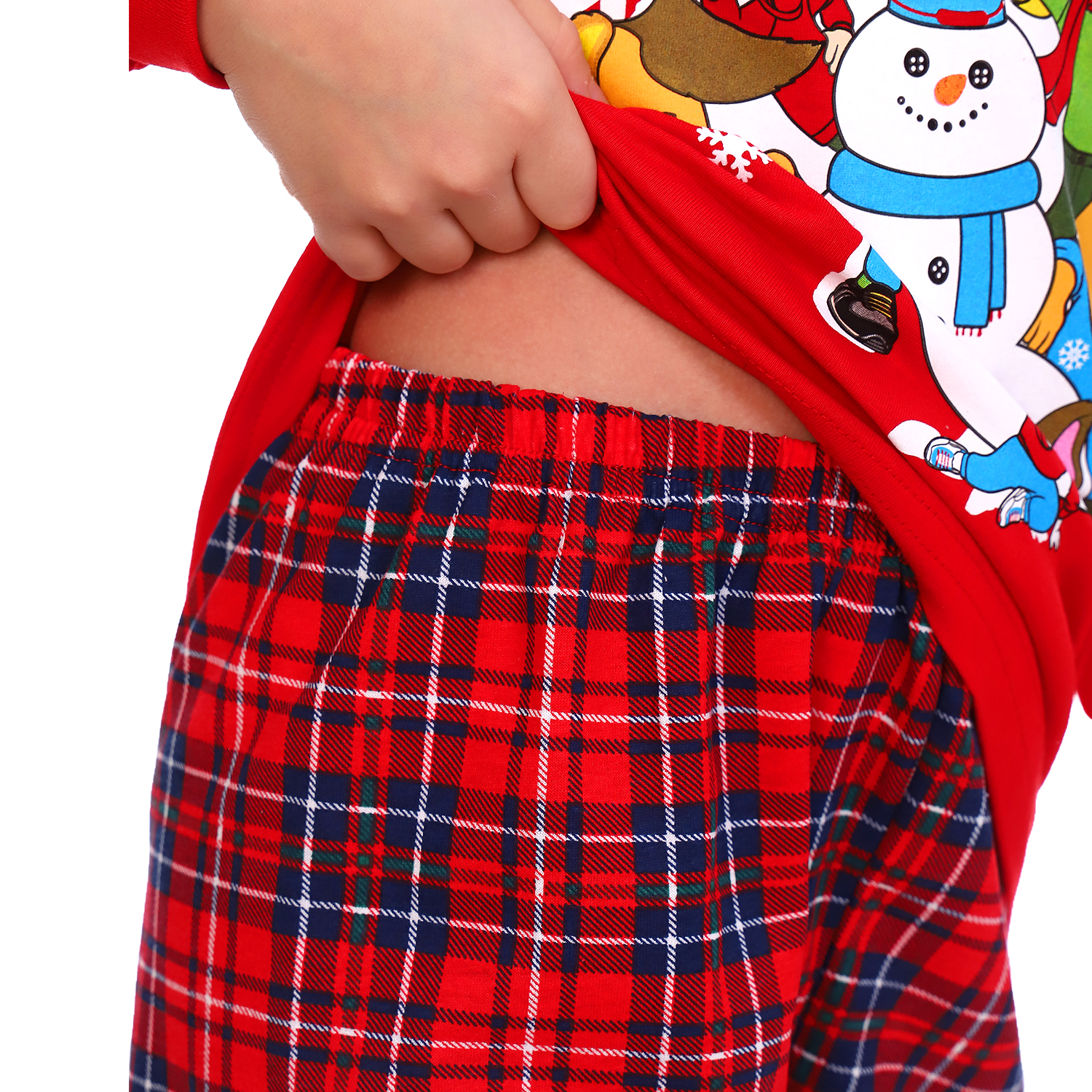 Пижама Детская Одежда 0405КПрД2/красный5 - фото 6