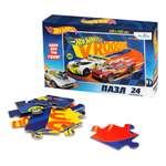 Пазл ORIGAMI Hot Wheels Финишный рывок 24 элемента