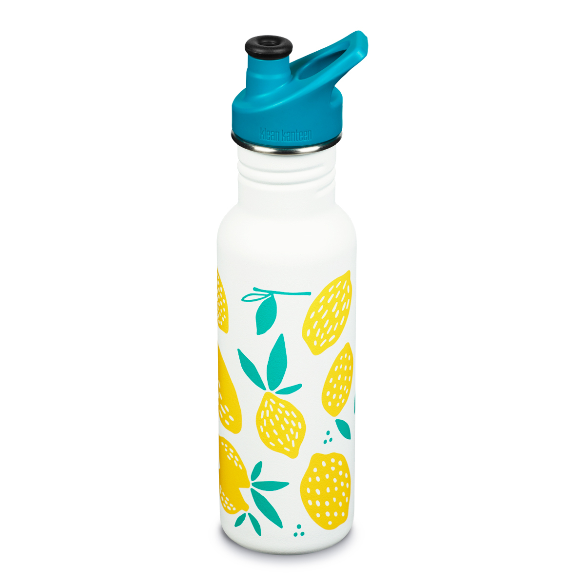 Бутылка Klean Kanteen Classic Narrow Sport 18oz (532 мл) Lemons - фото 2