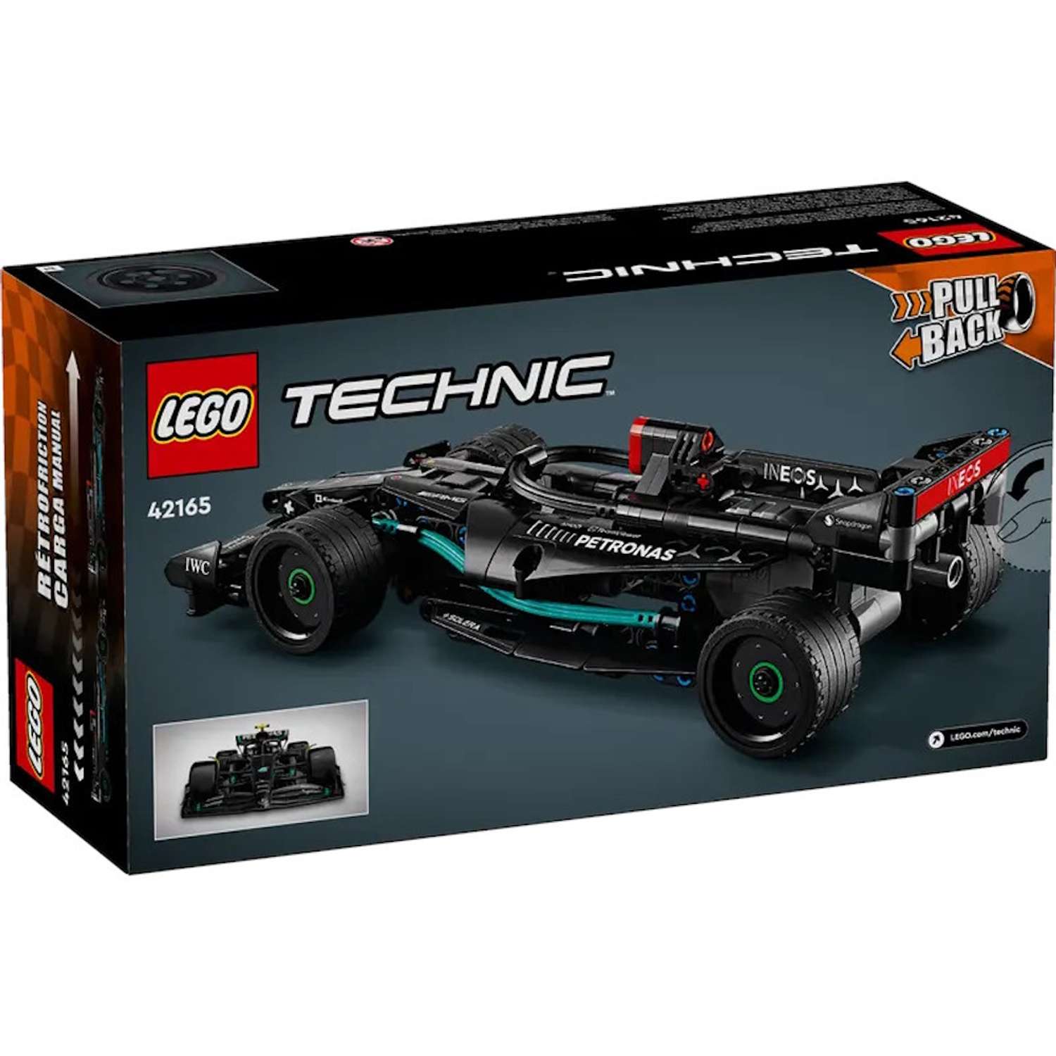 Конструктор LEGO Technic Series Гоночный автомобиль Mercedes-Benz F1 42165 - фото 2
