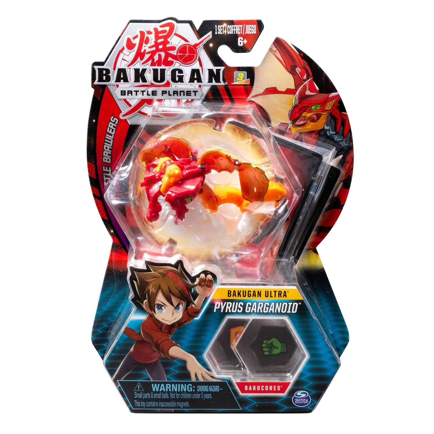 Фигурка-трансформер Bakugan Ультра Gargoyle Red 6045146/20107992 - фото 2