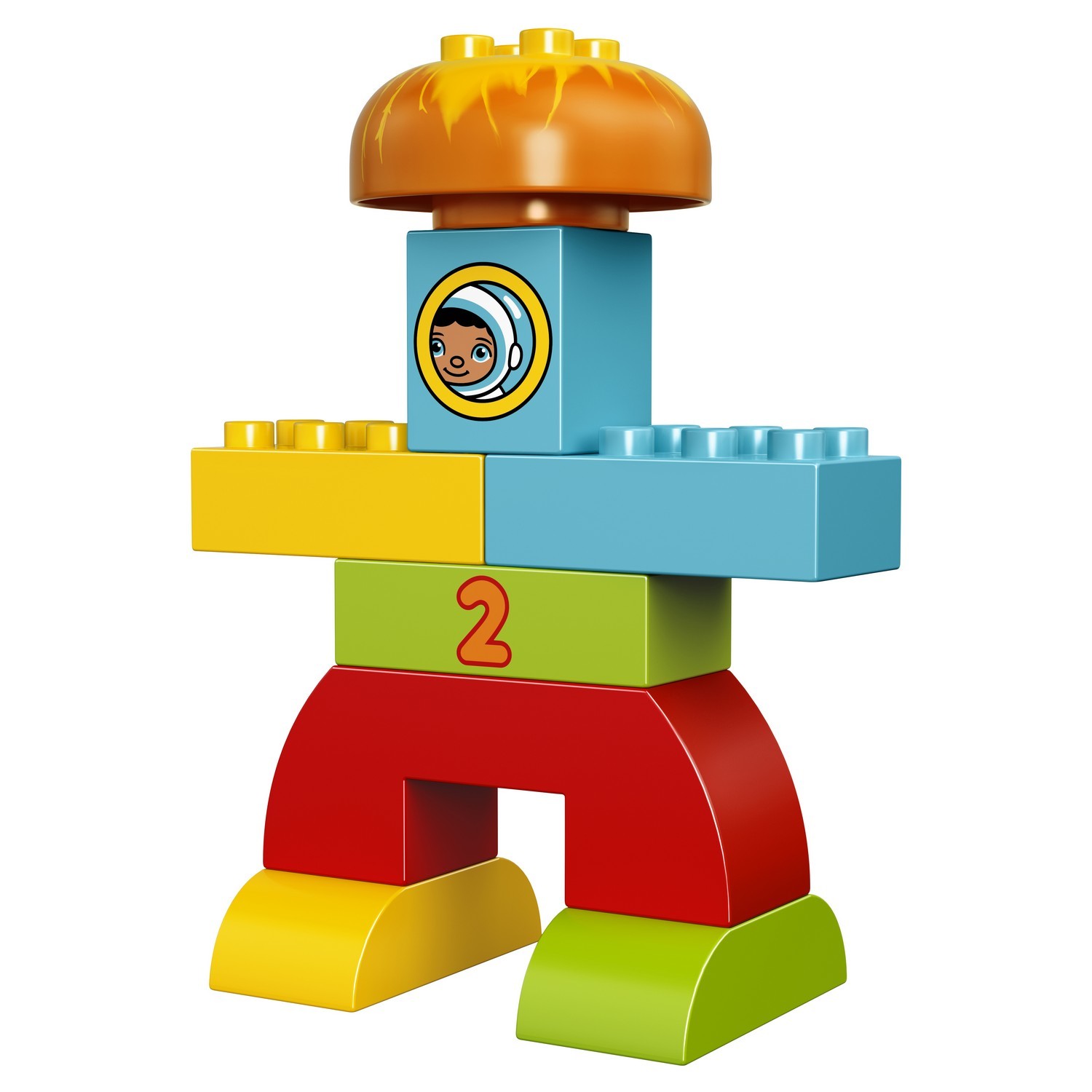 Конструктор LEGO DUPLO Моя первая ракета блочный - фото 12