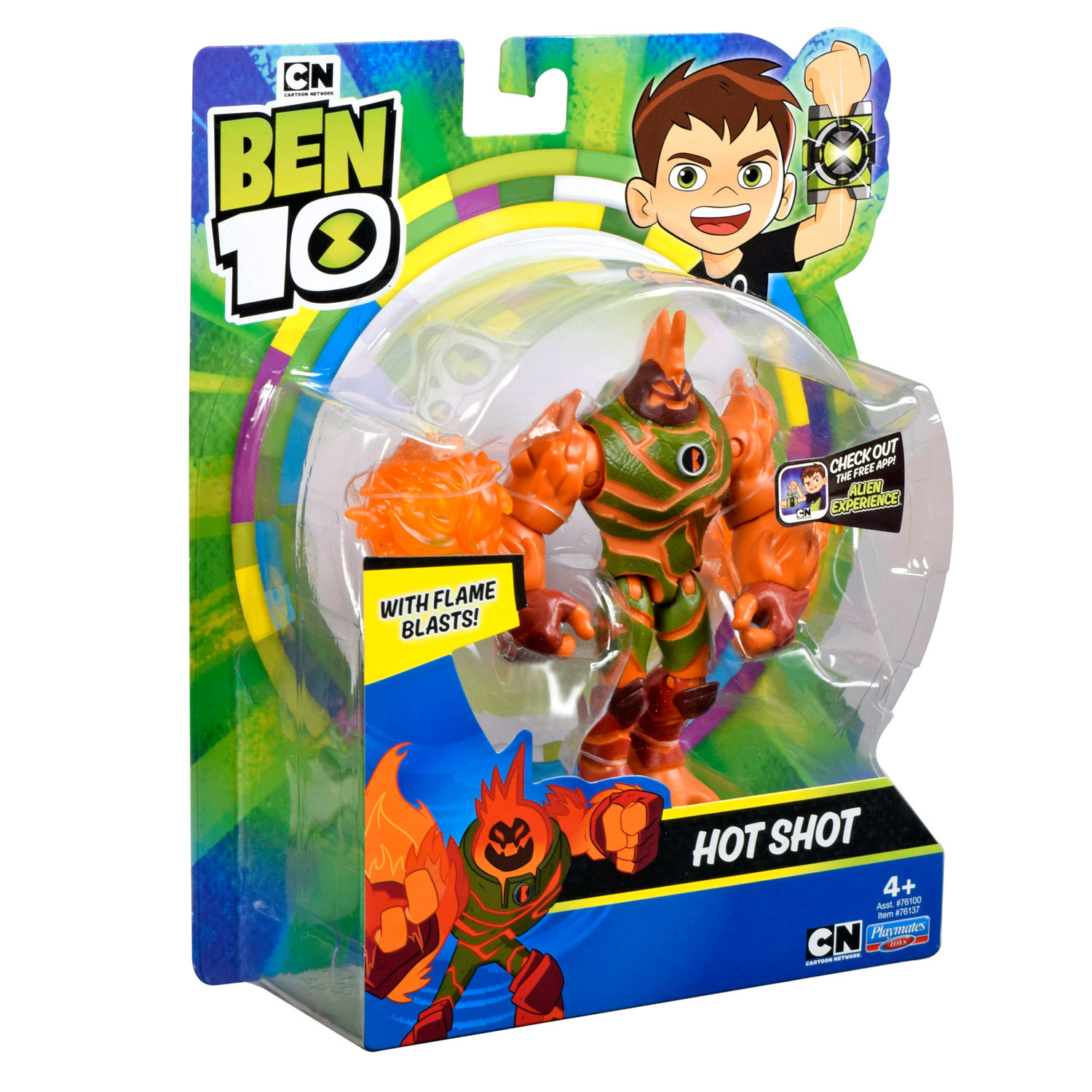 Фигурка Ben10 Хот Шот 76137 - фото 3