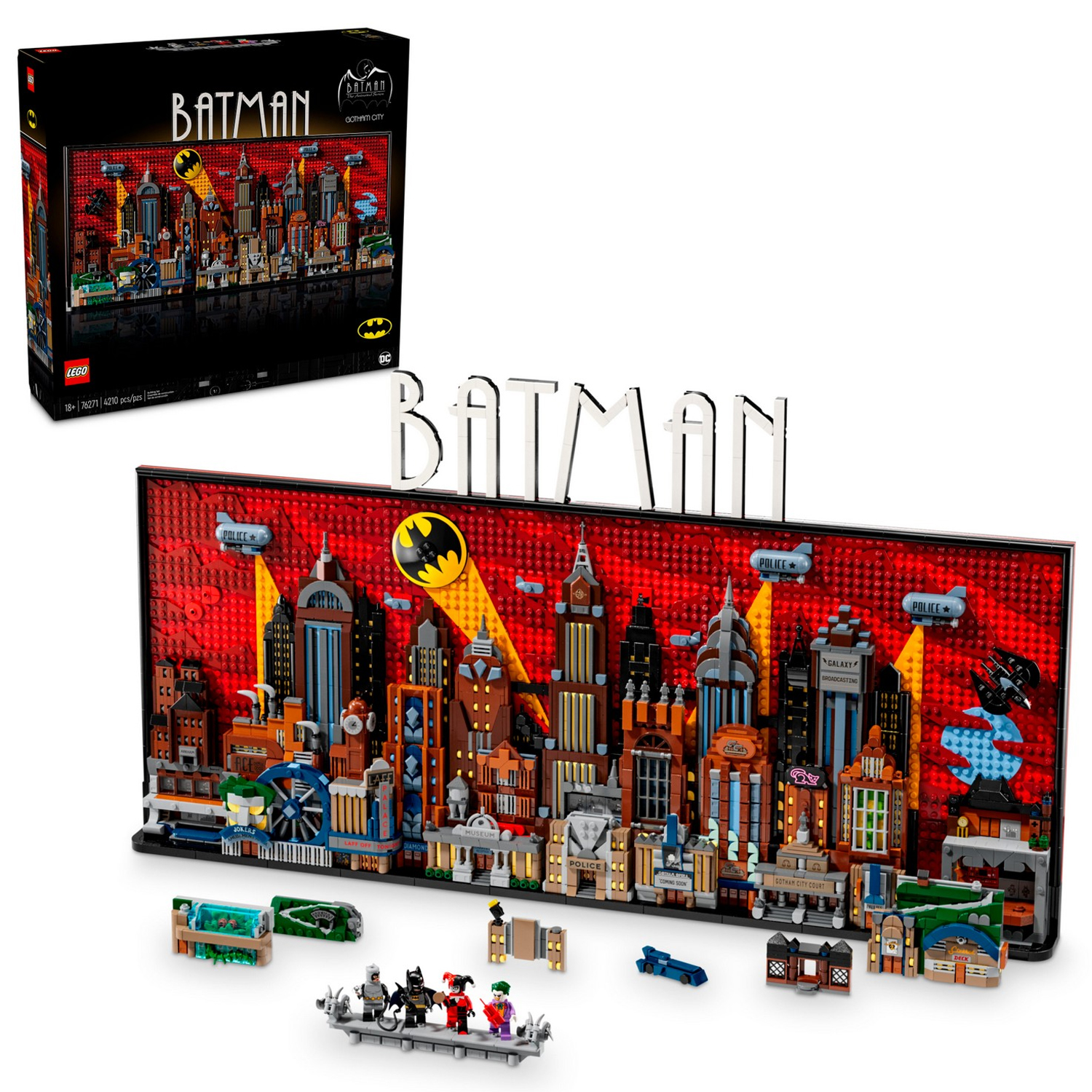 Конструктор детский LEGO DC Панорама Готэм-Сити 76271 - фото 1