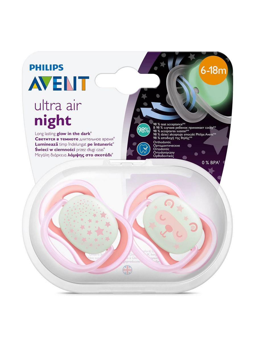 Соска пустышка Philips Avent SCF376/20 - фото 1