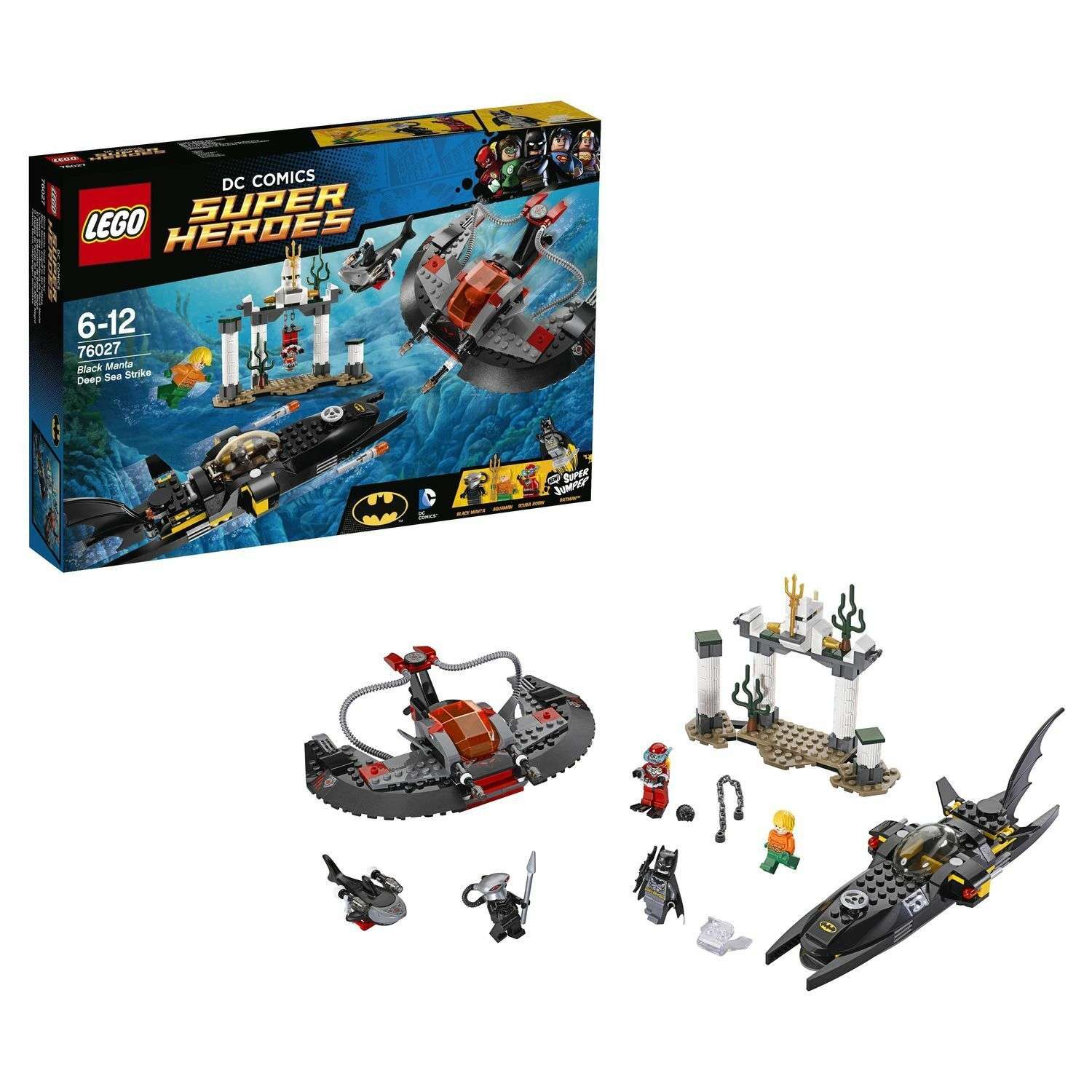 Конструктор LEGO Super Heroes Глубоководная атака Черного Манта (76027) - фото 1