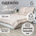 Одеяло SELENA Elegance Line КЕТО 140x205 всесезонное поплекс 100% наполнитель полиэфирный Лебяжий пух