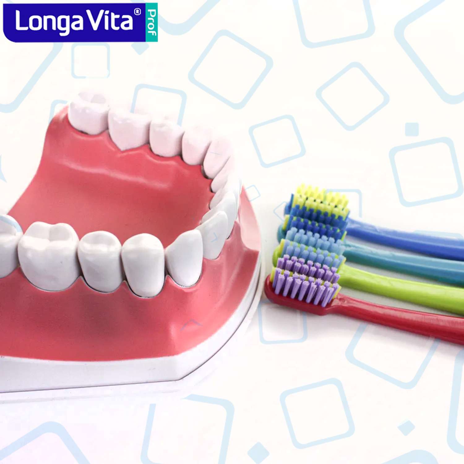 Зубная щётка LONGA VITA ортодонтическая S-1680M - фото 10