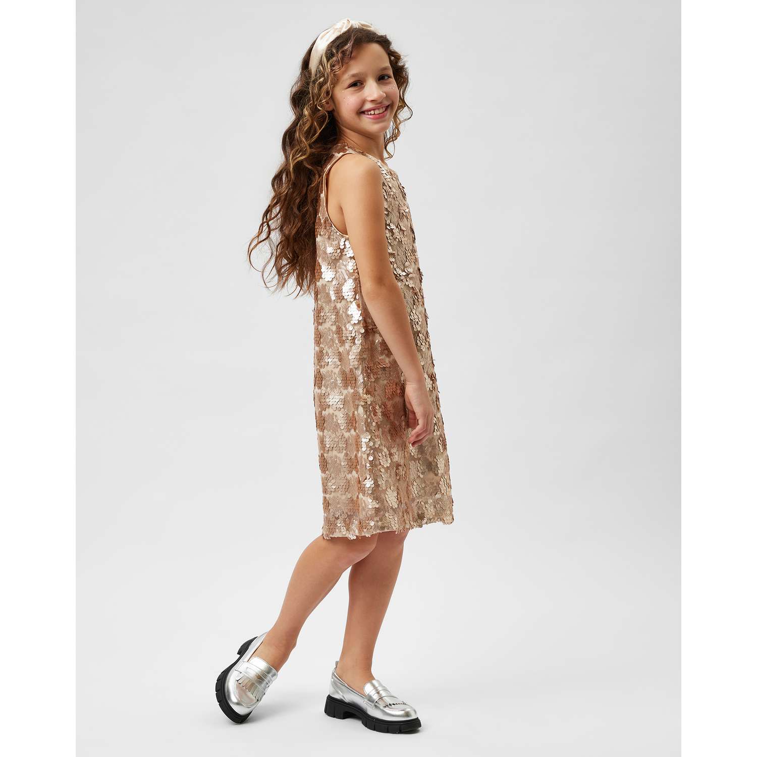 Детские платья с пайетками оптом и в розницу по низким ценам в интернет-магазине Happywear