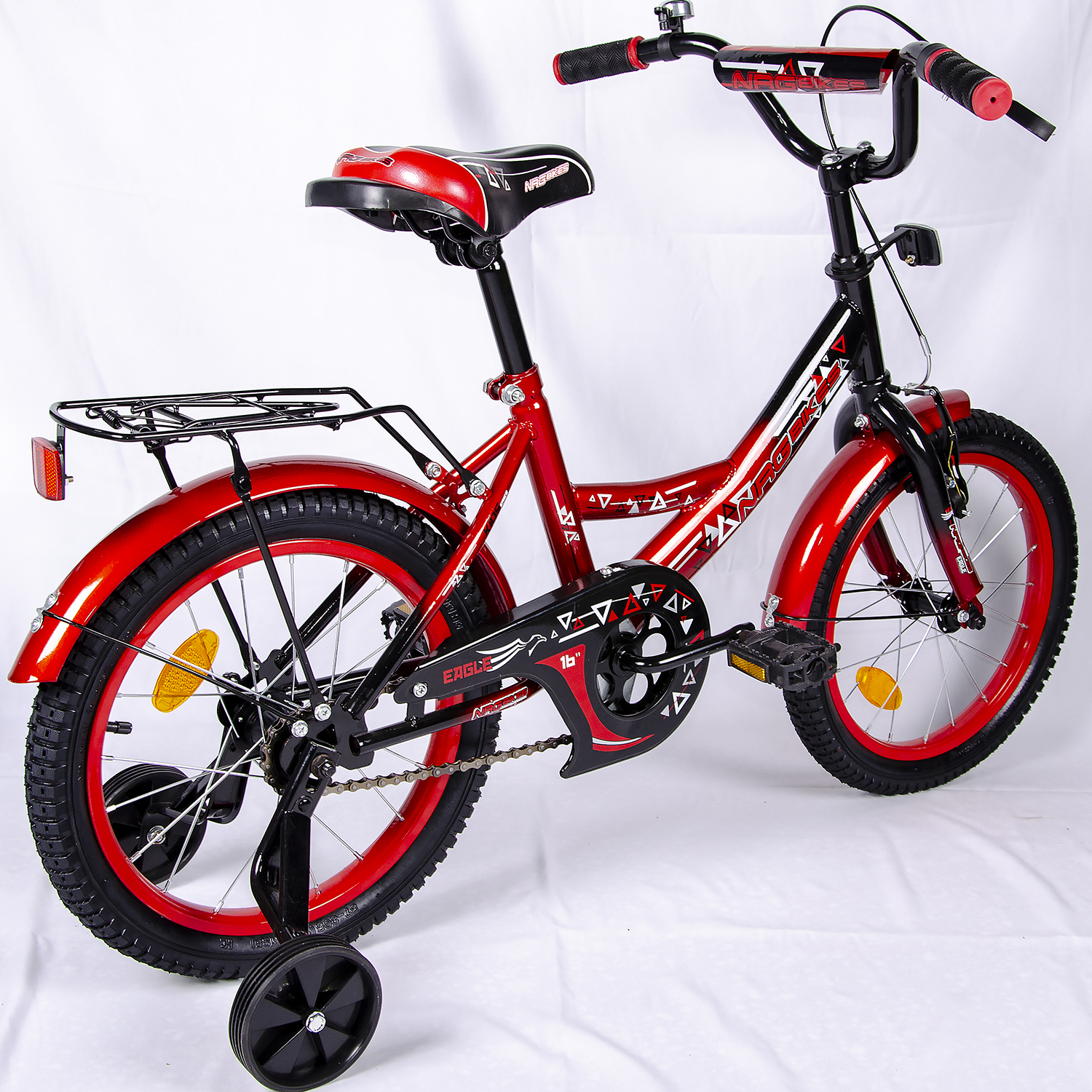 Велосипед NRG BIKES EAGLE 16 red-black - фото 5