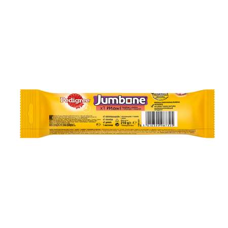 Лакомство для собак Pedigree jumbone с говядиной 180г