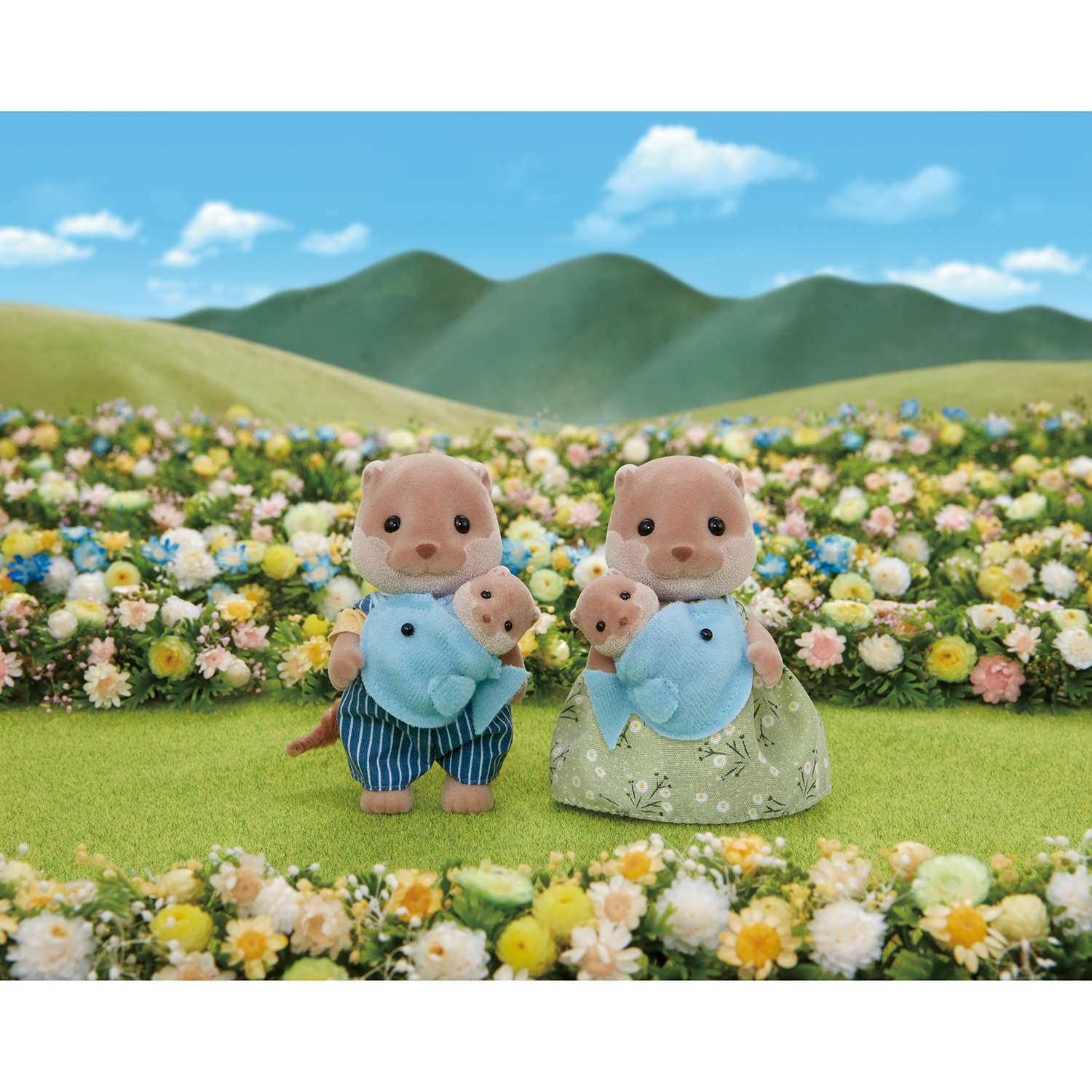 Набор Sylvanian Families Семья выдр 5359 - фото 6