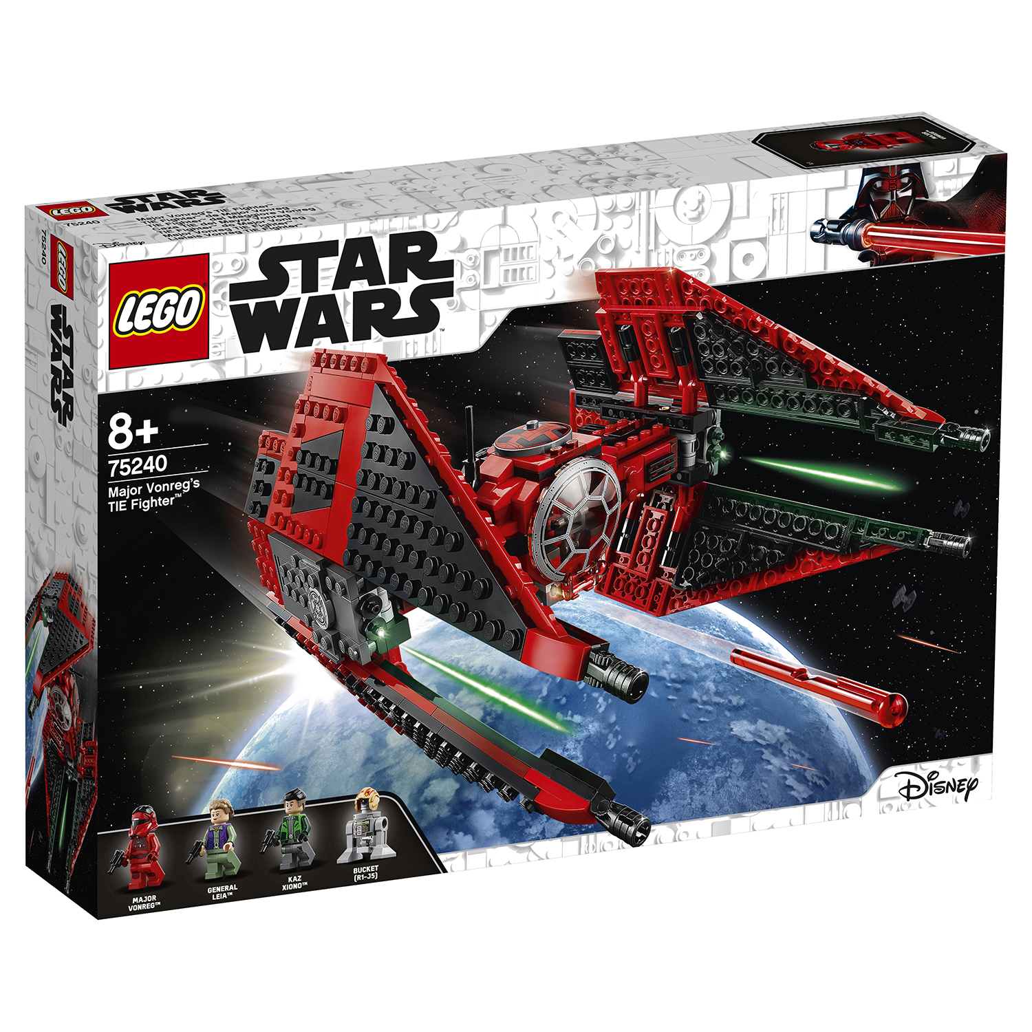 Конструктор LEGO Star Wars Истребитель СИД майора Вонрега 75240 купить по  цене 5499 ₽ в интернет-магазине Детский мир