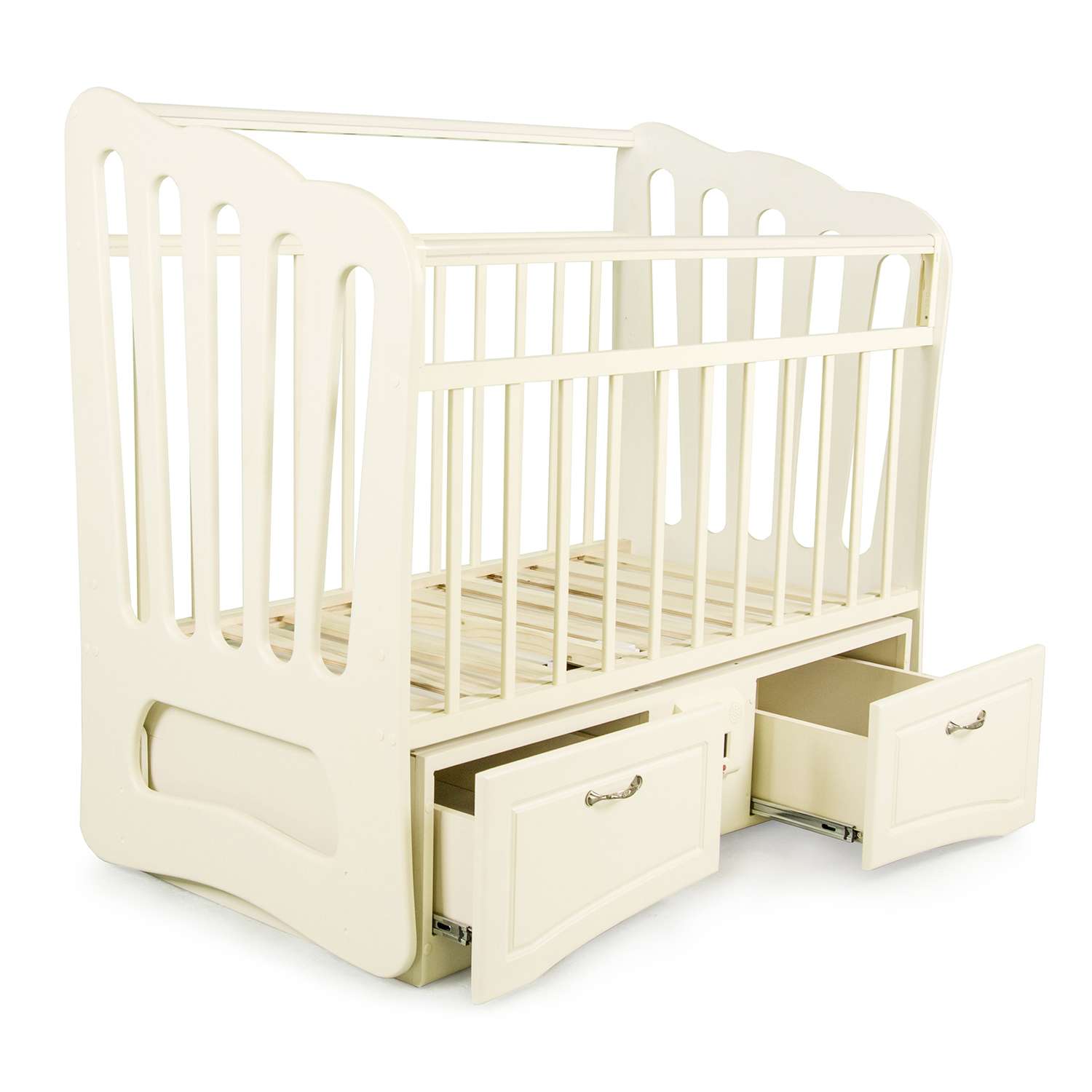 Кроватка Daka Baby Укачай-ка 5 (трансформер), поперечный маятник