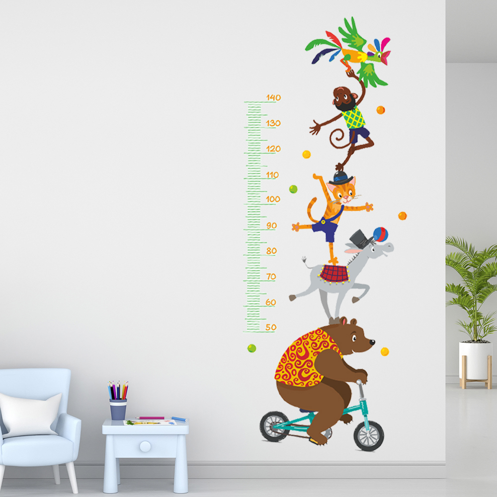Ростомер Woozzee Цирк наклейка для декора комнаты мебели и стен - фото 3