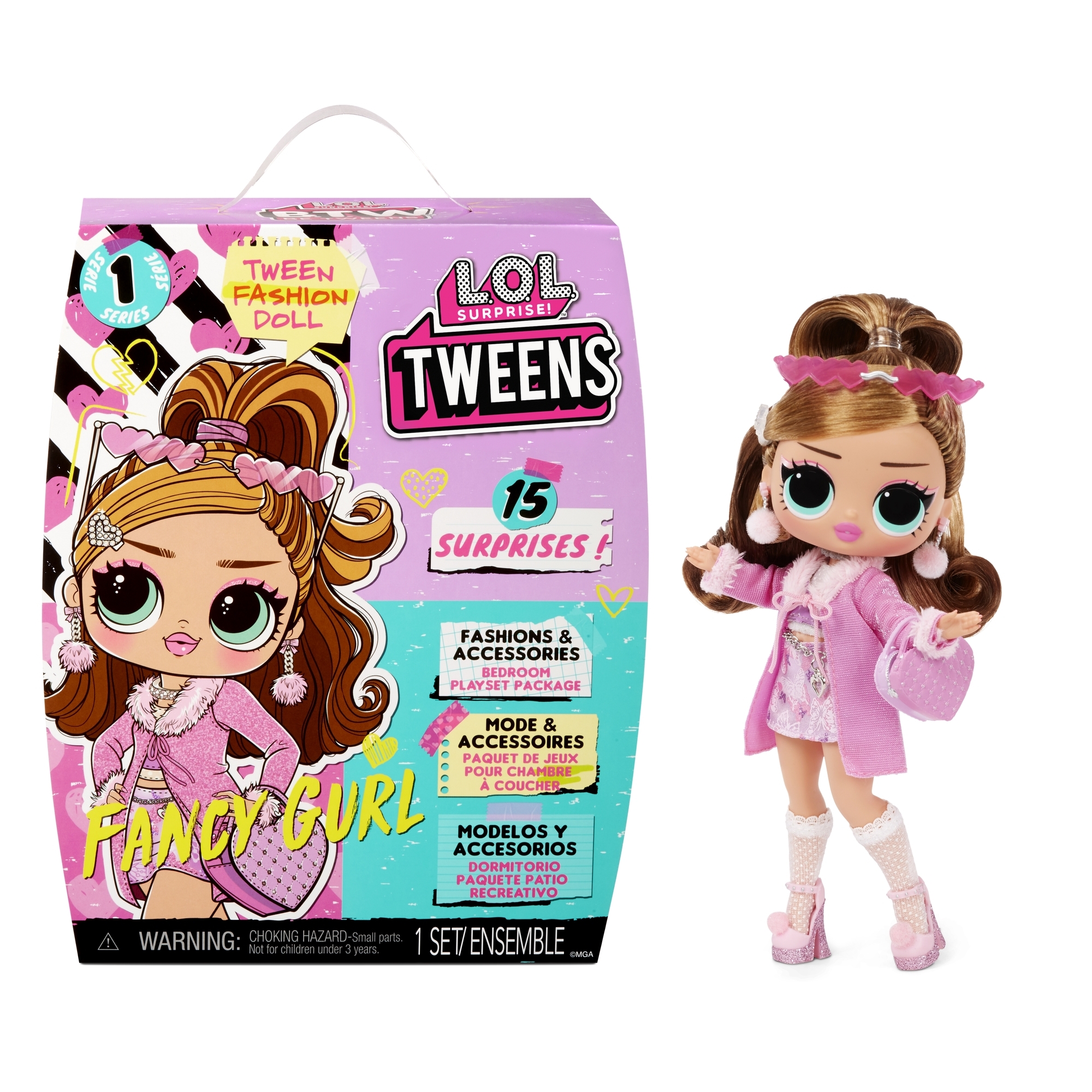 Кукла L.O.L. Surprise! Tweens Doll Fancy 576679EUC купить по цене 1399 ₽ в  интернет-магазине Детский мир