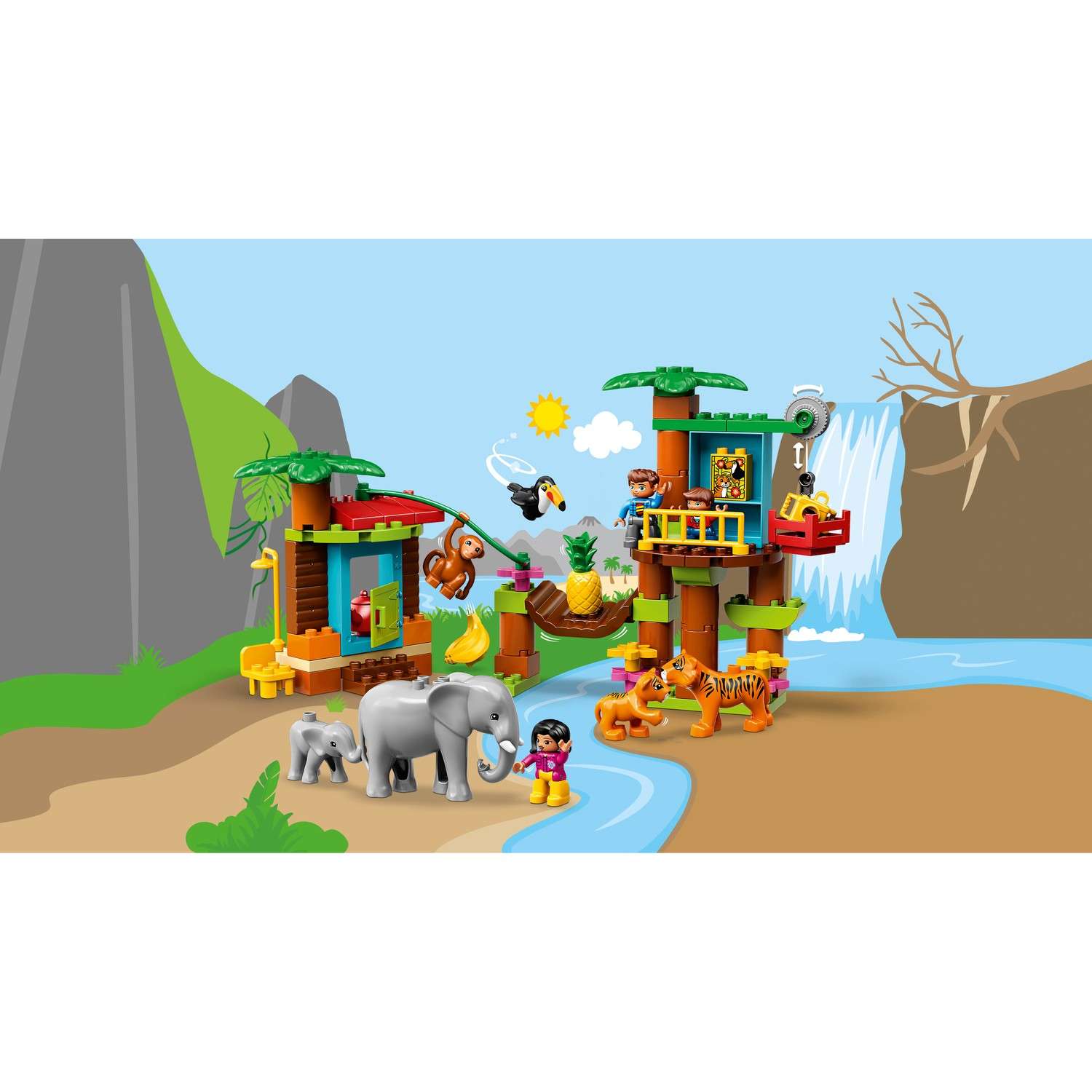 Конструктор LEGO DUPLO Town Тропический остров 10906 - фото 5