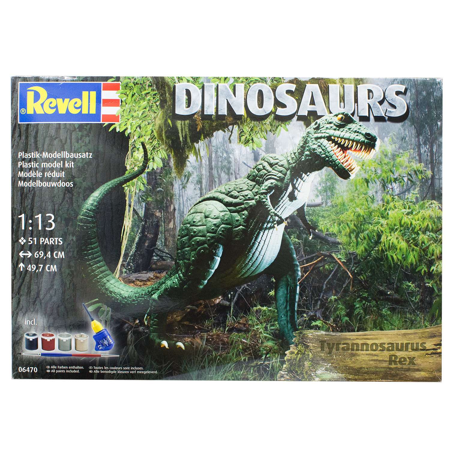 Сборная модель Revell Тиранозавр Рекс 06470 - фото 8