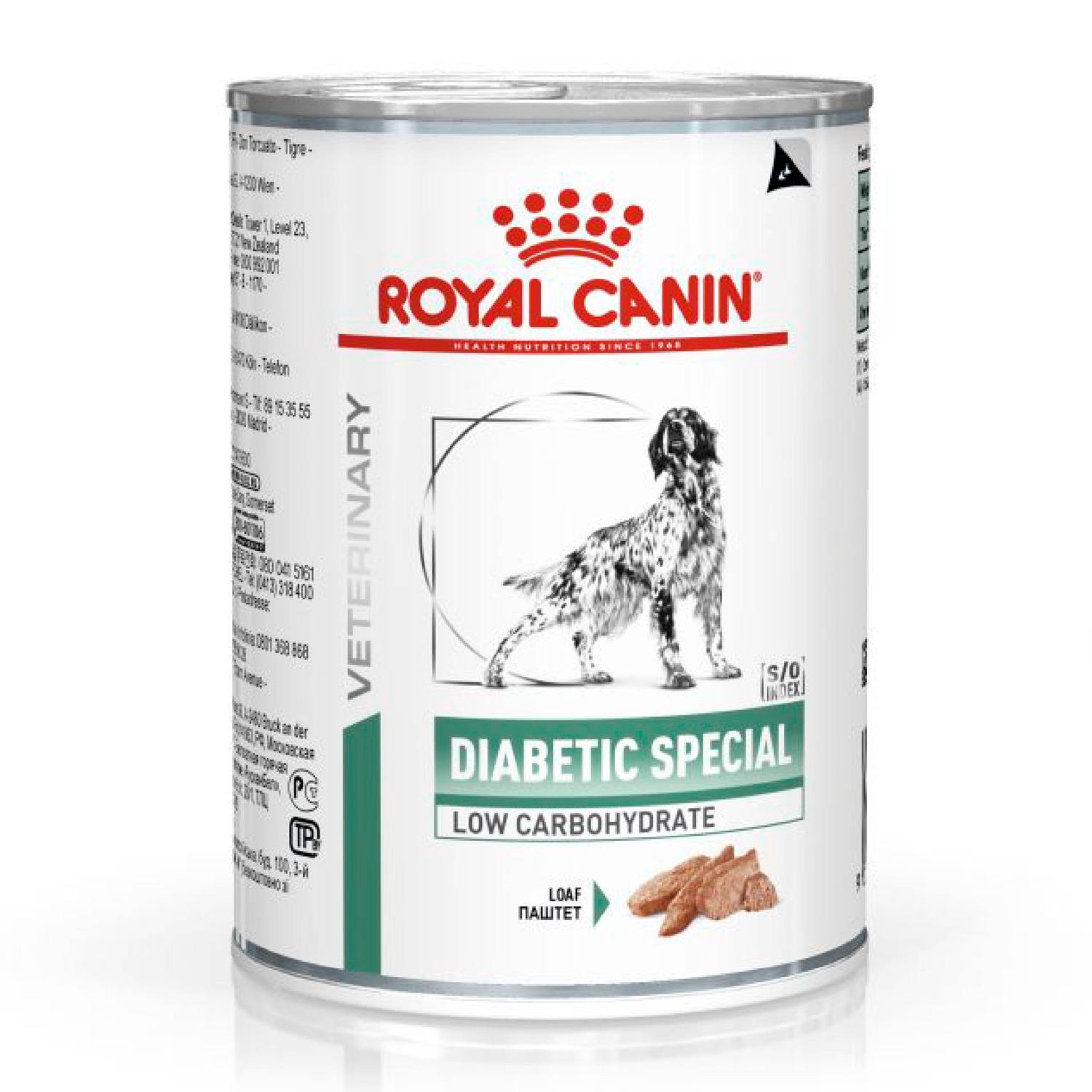 Влажный корм для собак ROYAL CANIN Diabetic 0.41 кг (лечебный) - фото 1