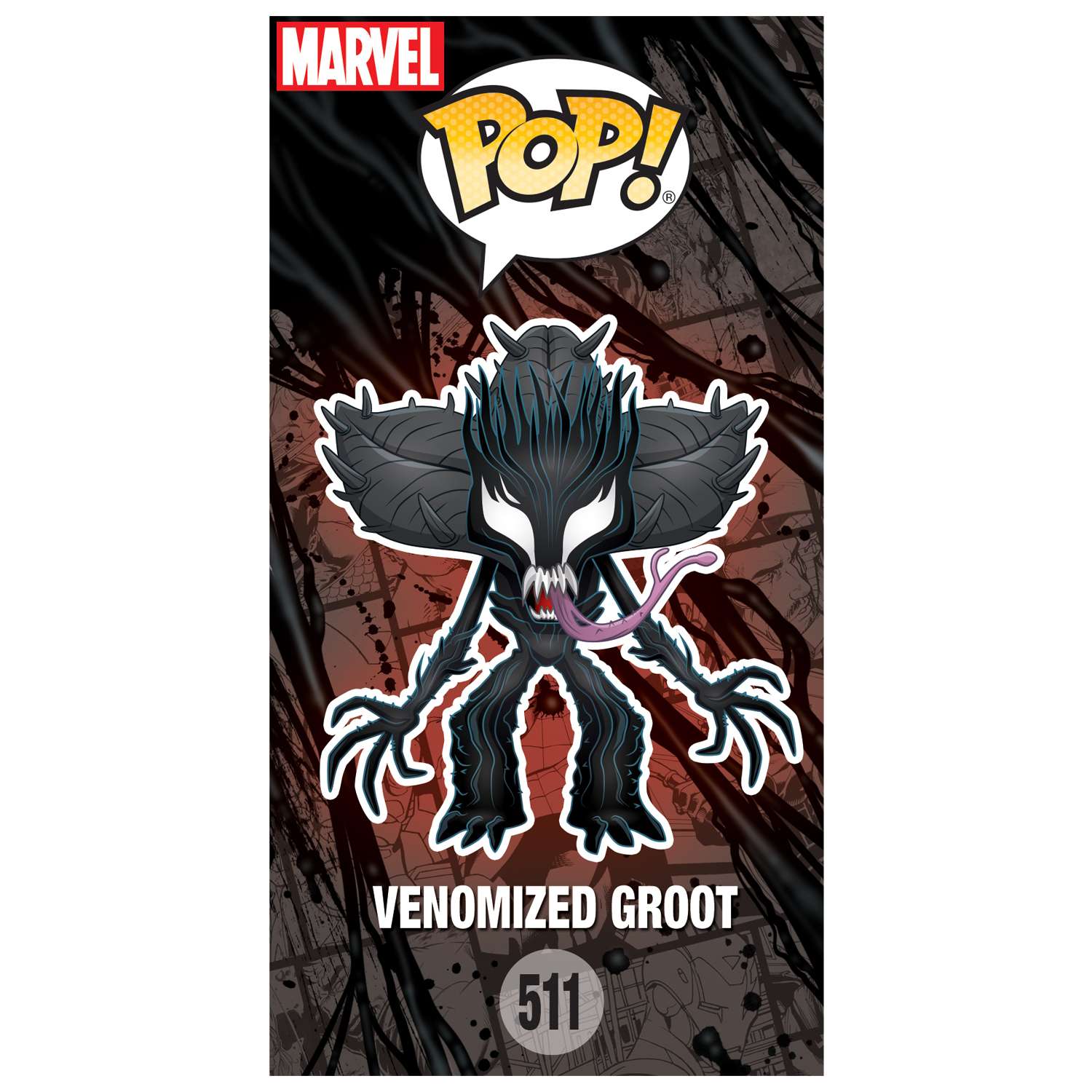 Игрушка Funko Pop Bobble Marvel Venom Groot Fun2413 - фото 6