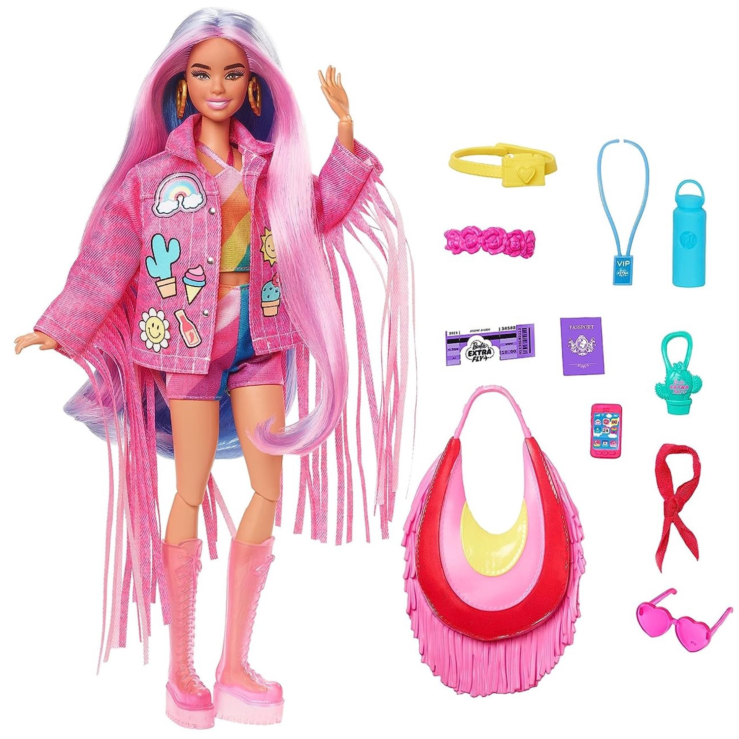 Кукла Barbie Extra Fly Барби в пустыне HPB15 HPB15 - фото 1