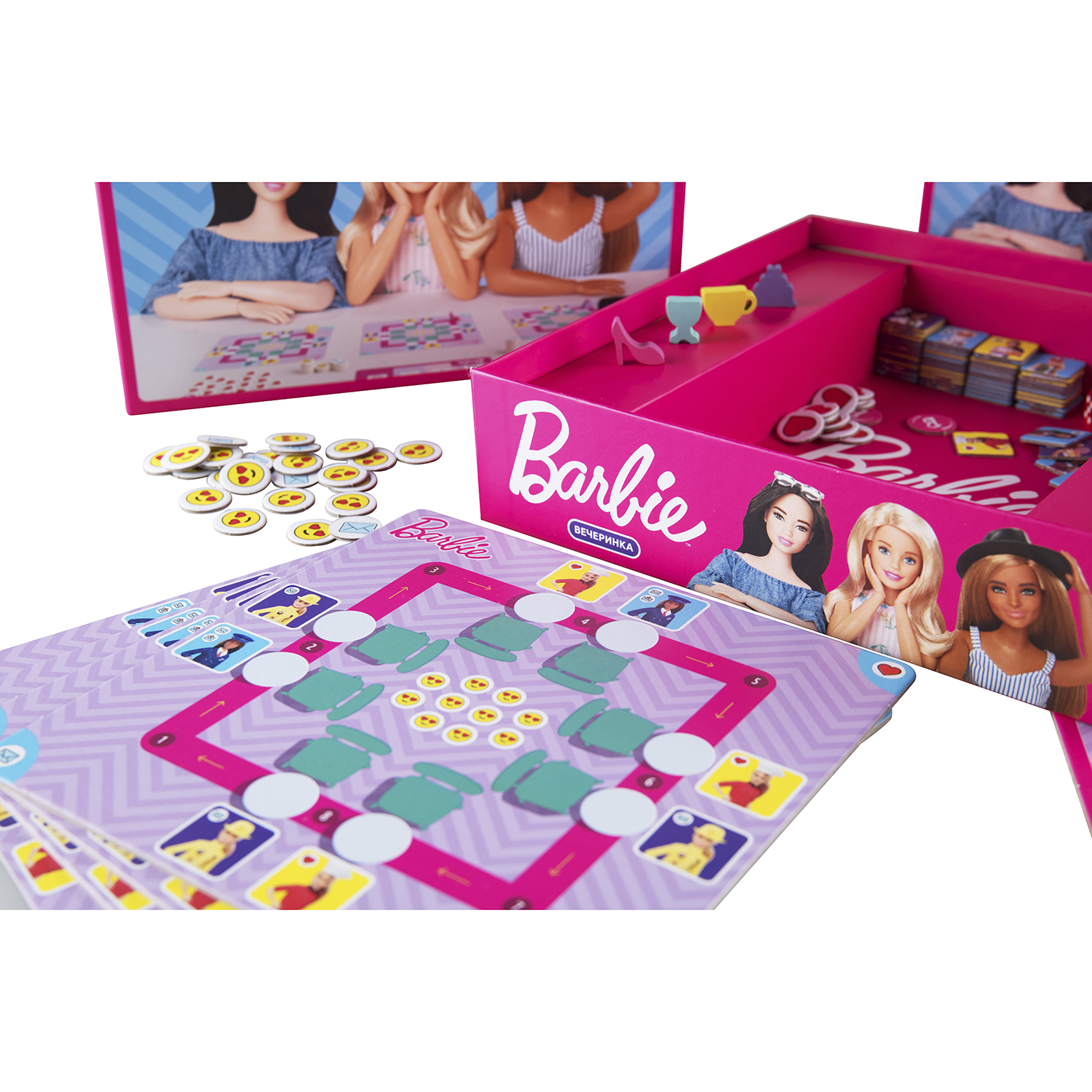 Настольная игра Cosmodrome Games Barbie Вечеринка - фото 10