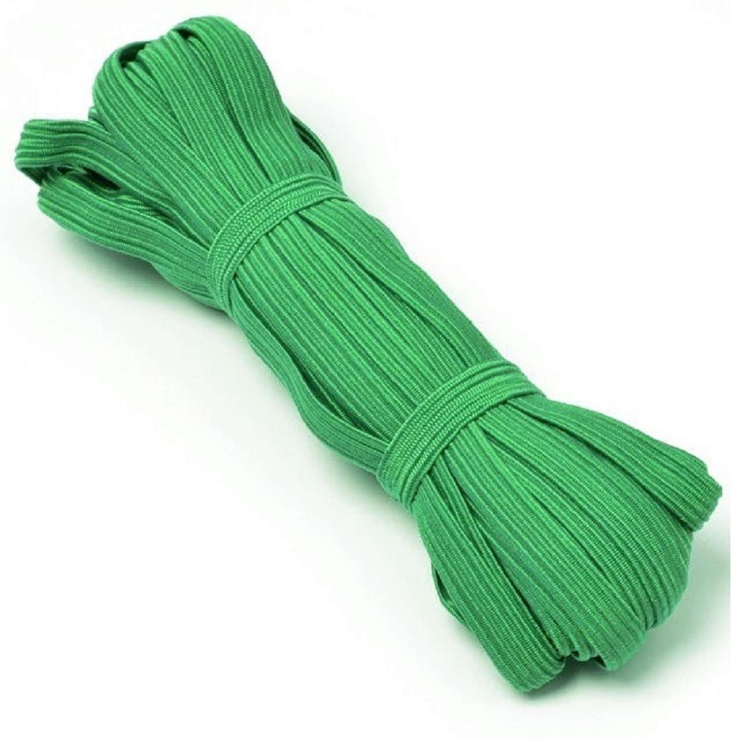 Резинка продержка MarEL бельевая зеленая 10 мм длина 10 метров - фото 1
