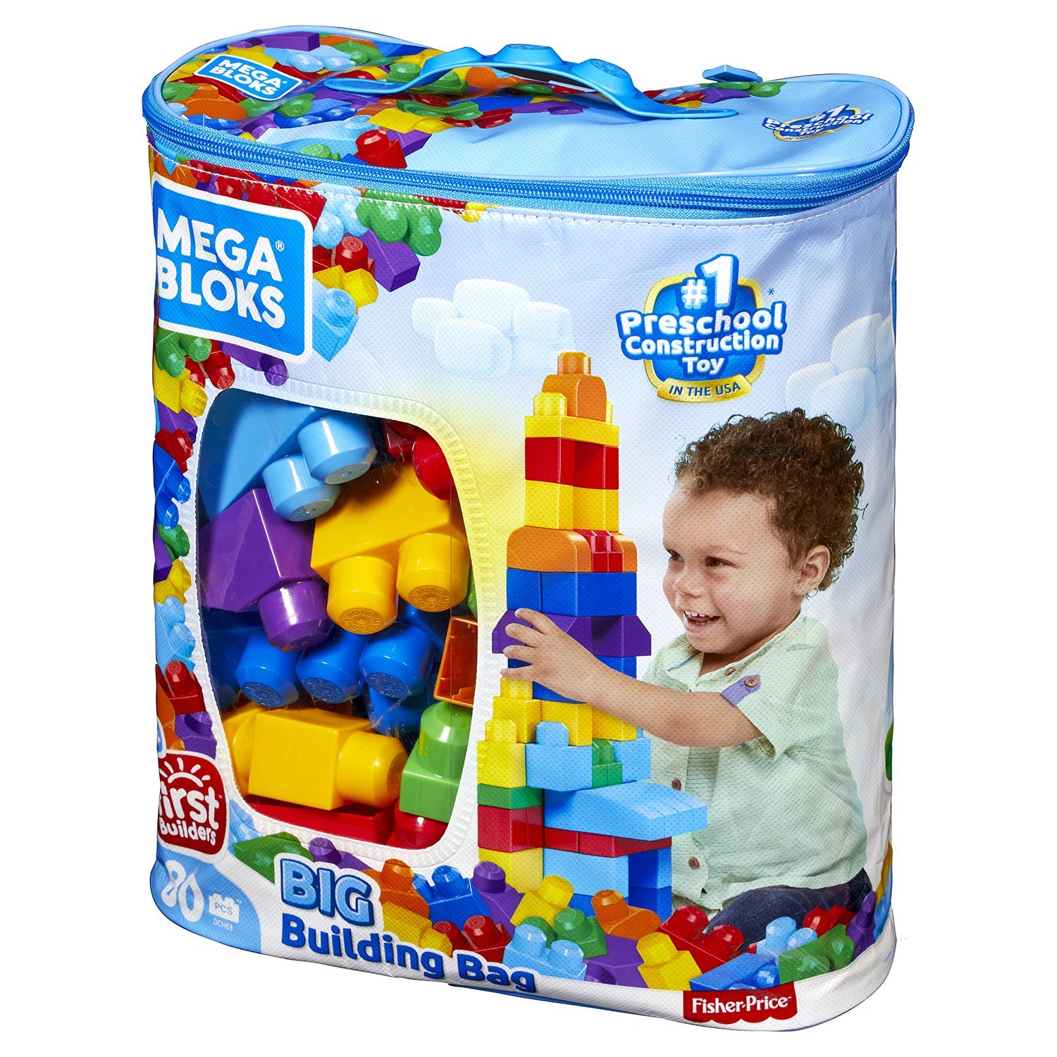 Конструктор Mega Bloks Сумка Эко 80 деталей в ассортименте - фото 28