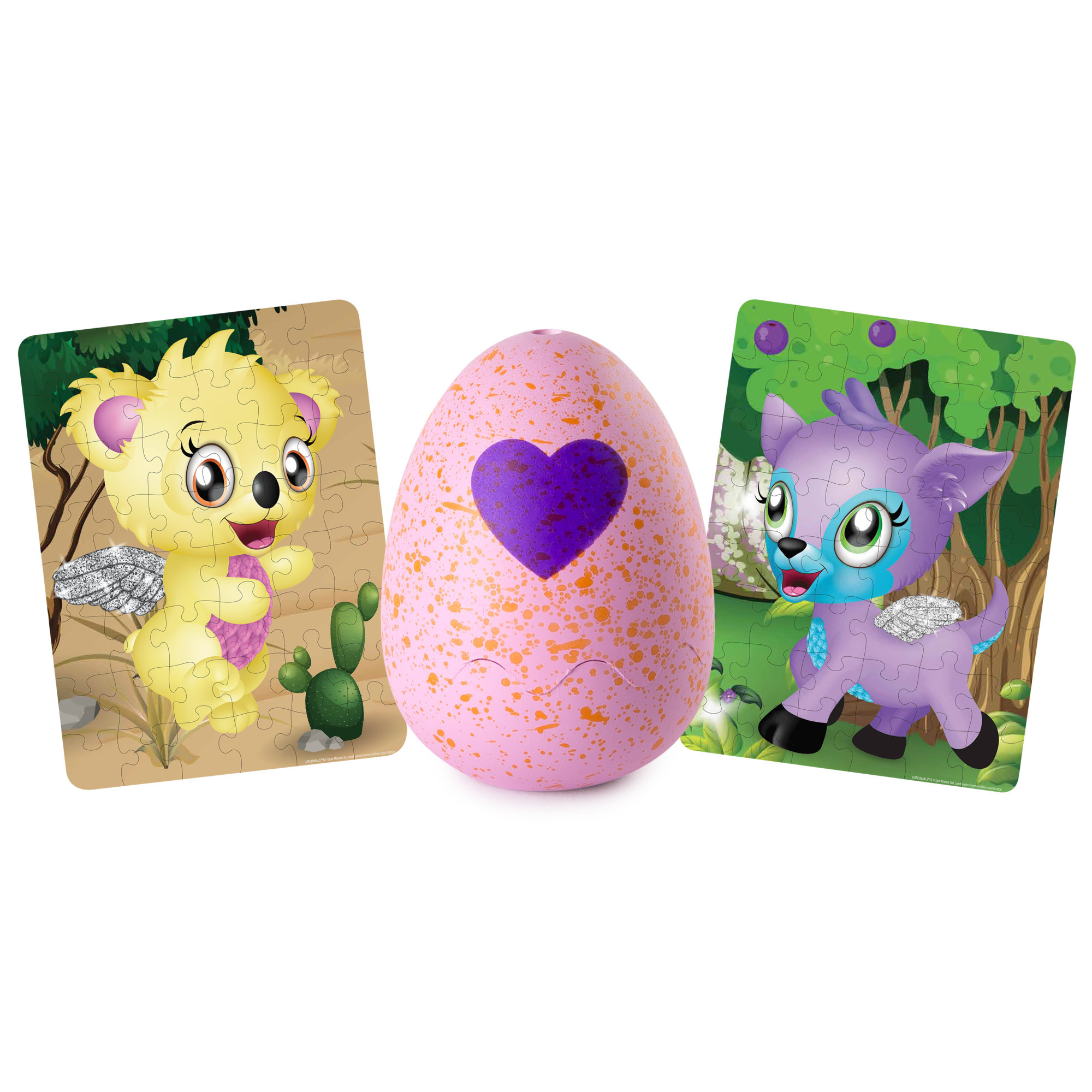 Пазл Hatchimals 48 элементов в коробке в непрозрачной упаковке (Сюрприз) 98470 - фото 2