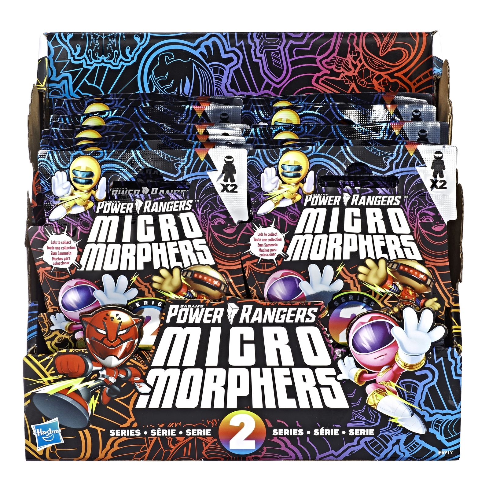 Игрушка Power Rangers в непрозрачной упаковке (Сюрприз) E5917EU4 - фото 2