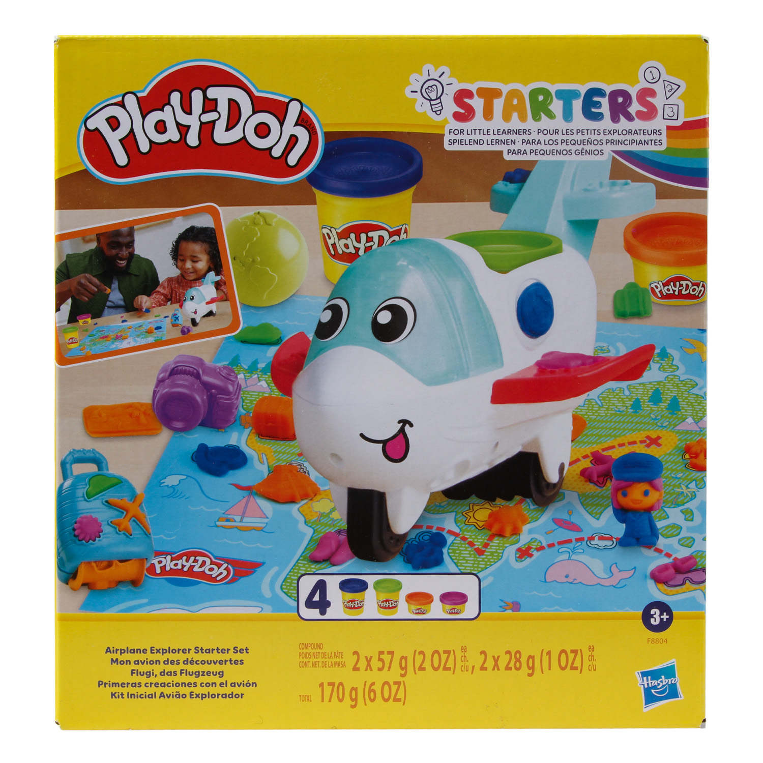 Набор игровой Play-Doh Самолет-исследователь F88045L0 - фото 2