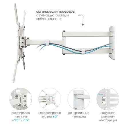 Кронштейн для телевизоров KROMAX DIX-18W