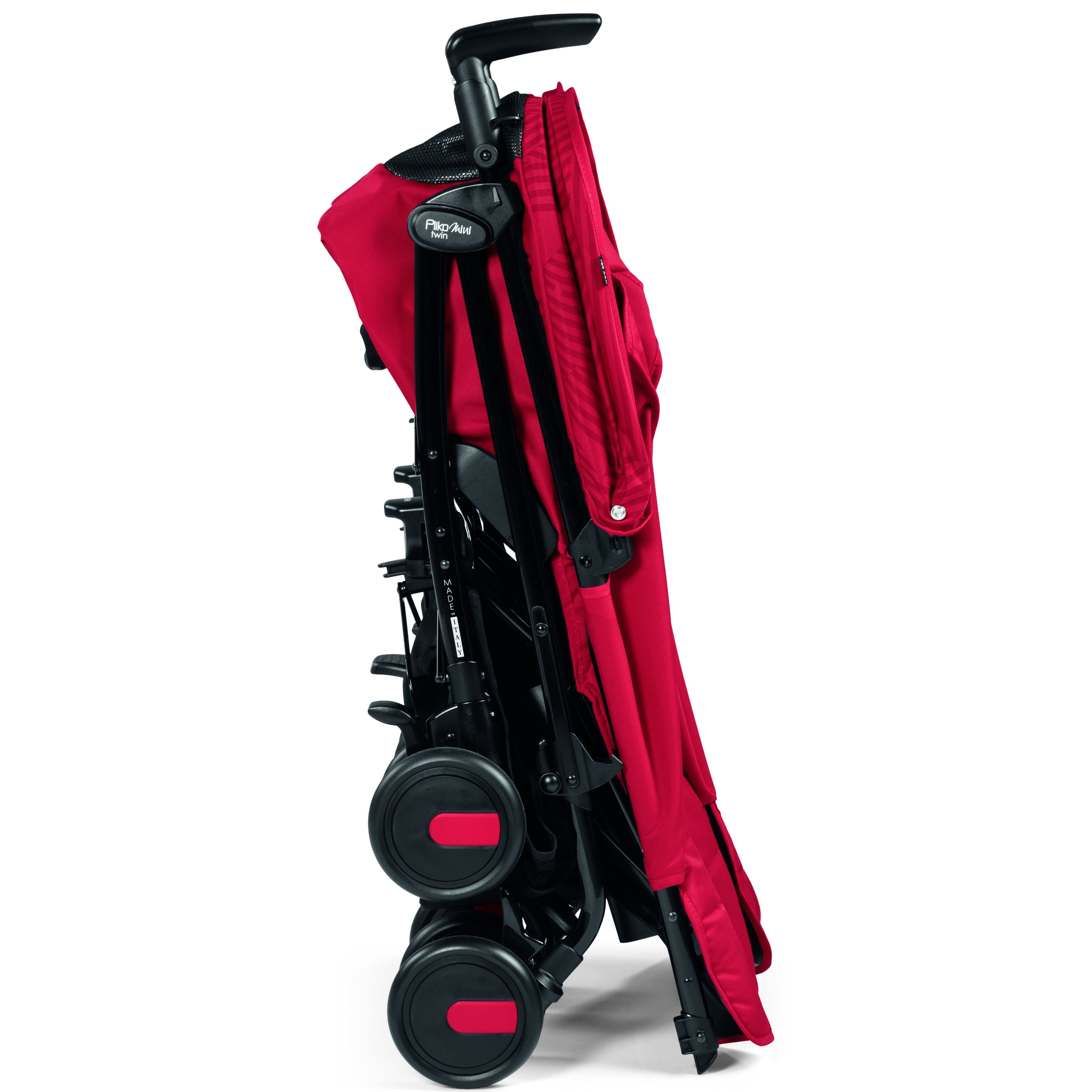 Коляска Peg-Perego Pliko Mini Twin Geo Red - фото 4