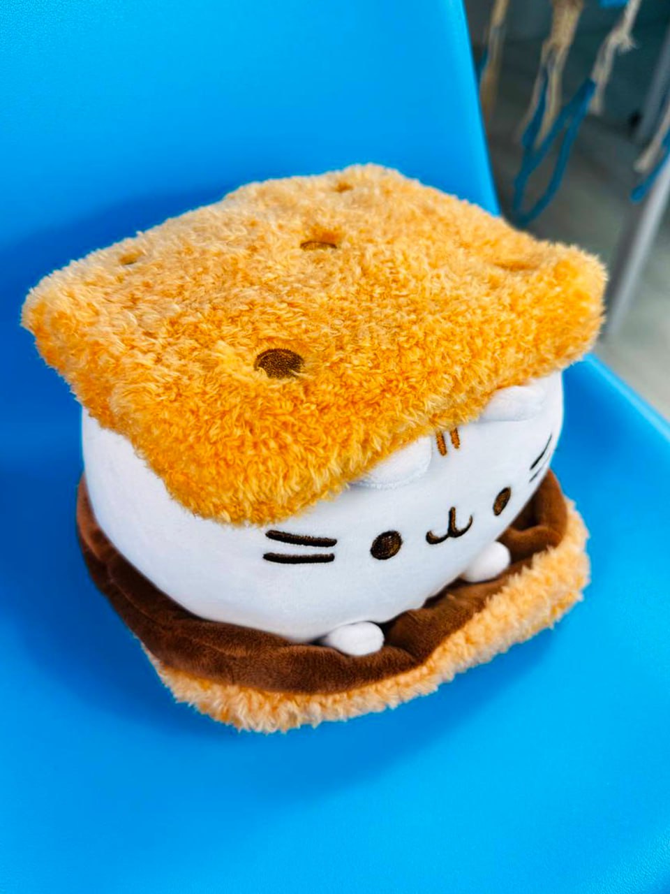 Мягкие игрушка UDiViSH Кот Пушин Сэндвич 15 см - фото 4
