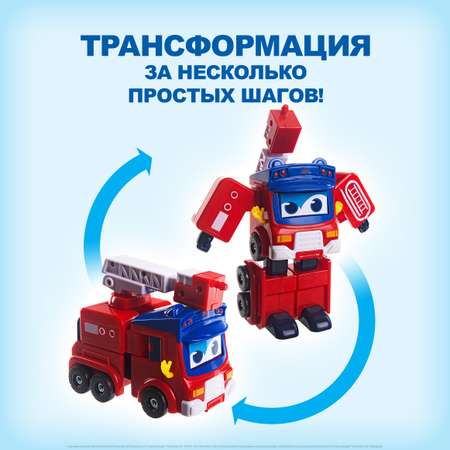 Робот трансформер GoGo Bus Пожарная машина