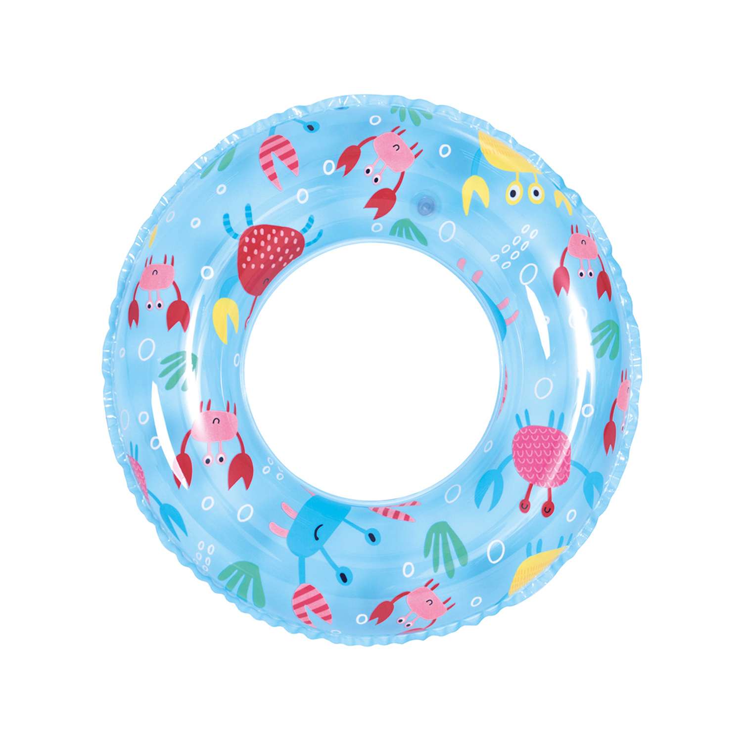 Надувной круг для плавания Jilong Жаркое лето 50 см голубой - фото 1