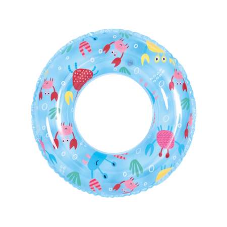 Надувной круг для плавания Jilong Жаркое лето 50 см голубой
