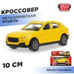 Автомобиль Технопарк Кроссовер желтый