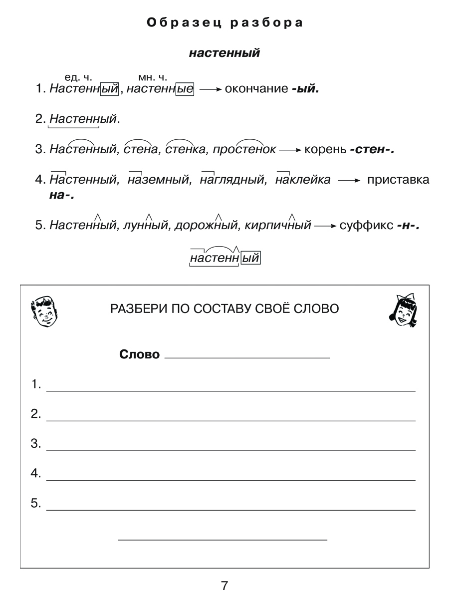 Книга ИД Литера Русский язык 3 класс. Все темы школьной программы с объяснениями - фото 2