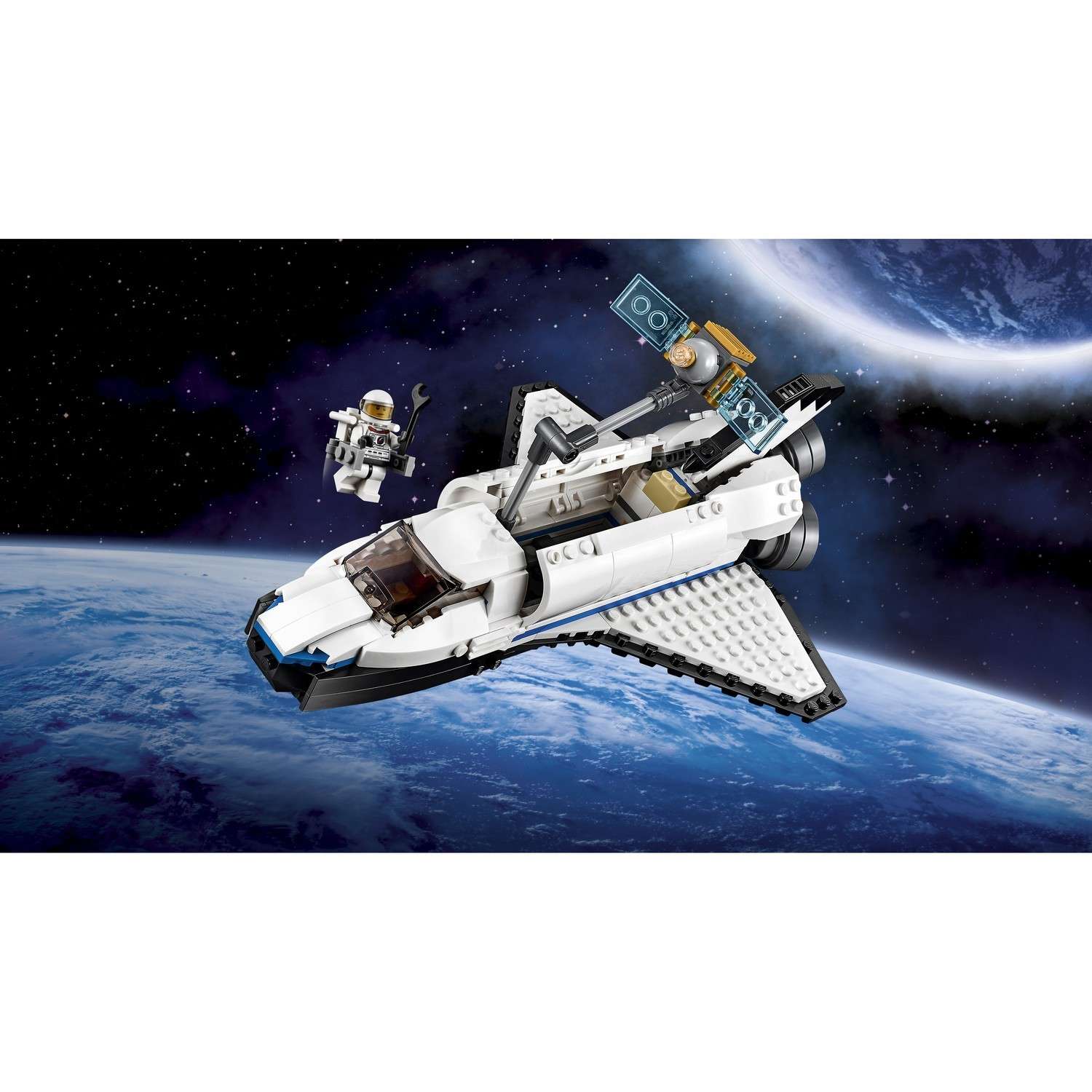 Конструктор LEGO Creator Исследовательский космический шаттл (31066) - фото 4