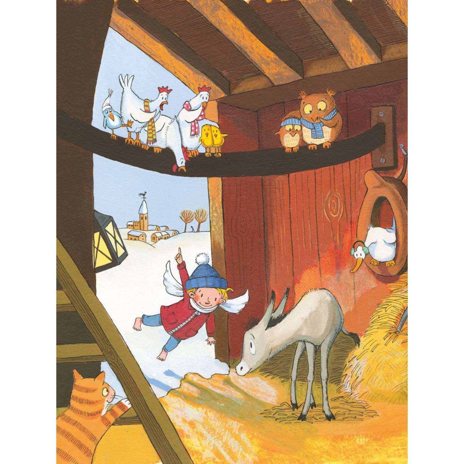 Книга Что случилось на Рождество иллюстрации Хансен - фото 4