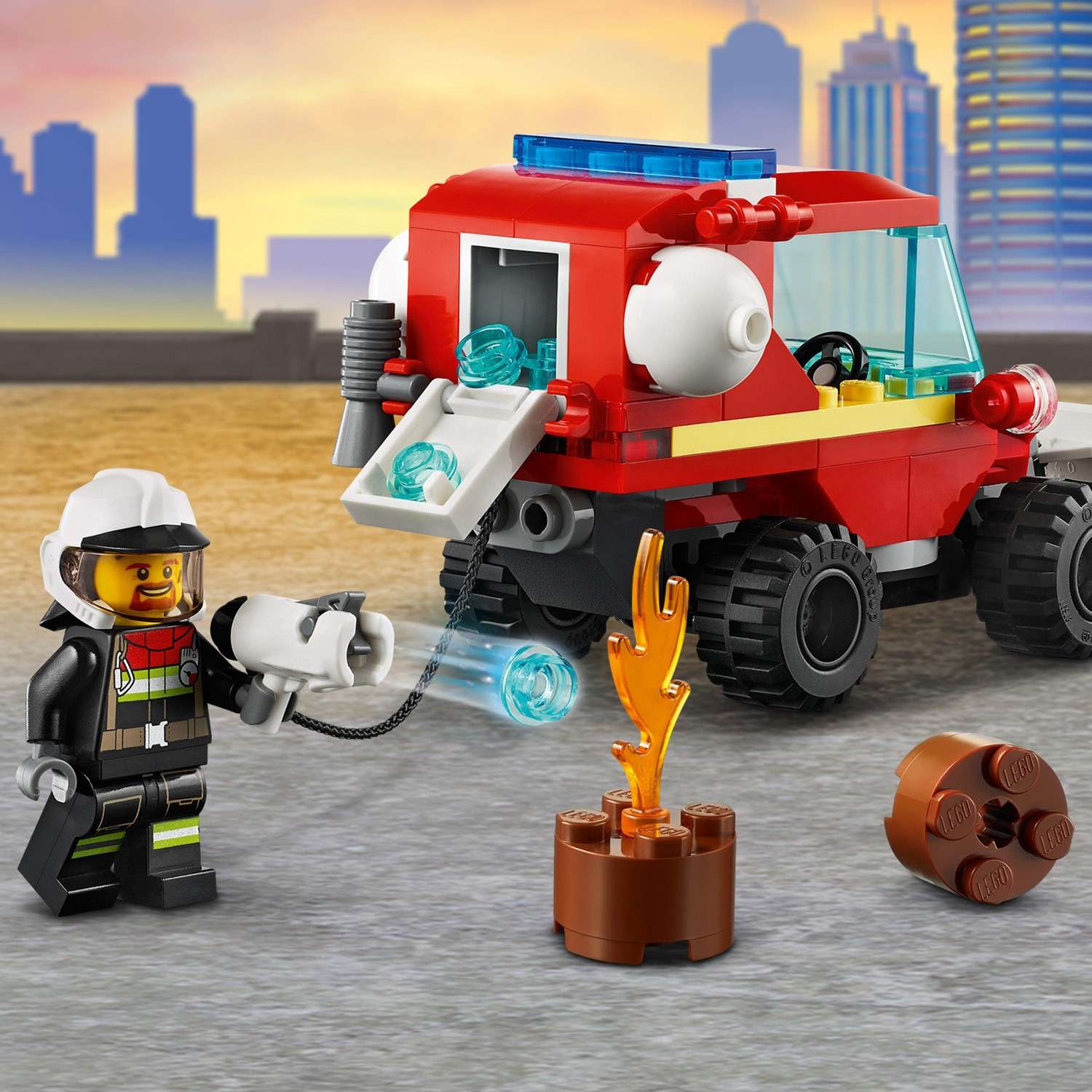 Конструктор LEGO City Fire Пожарный автомобиль 60279 - фото 4